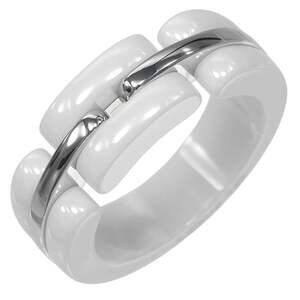 CHANEL 18k Silver Ring
